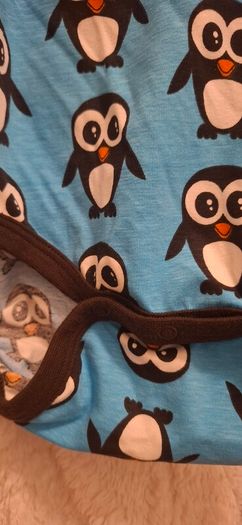 BNWT Maxomorra Penguin Bodysuit Winter 2015 Size 74/80