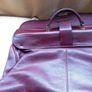 Holden Brown Leather Briefcase Suede Lined Image 7