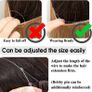 Hair Extension 18 Inch Invisible Adjustable Wire Hair Piece Curly Wavy Long Synthetic Hairpieces for Women Natural Heat Temperature Fiber (18 Inch (Pack of 1), Honey Blonde/Bleach (MULTIPLE COLOURS AVAILABLE) Image 4