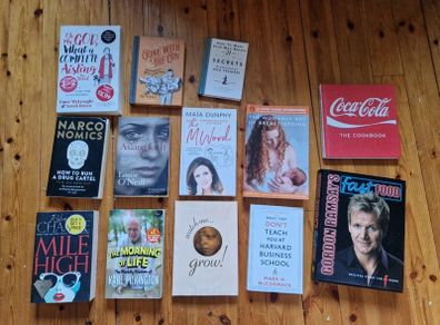 Random selection of books