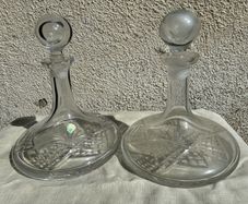 Pair of Crystal Decanters