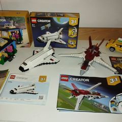 Lego Creator 3-in-1  Vehicles & Space Shuttle Lot