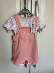 Baby dungaree set