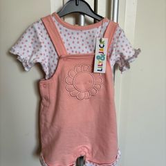 Baby dungaree set
