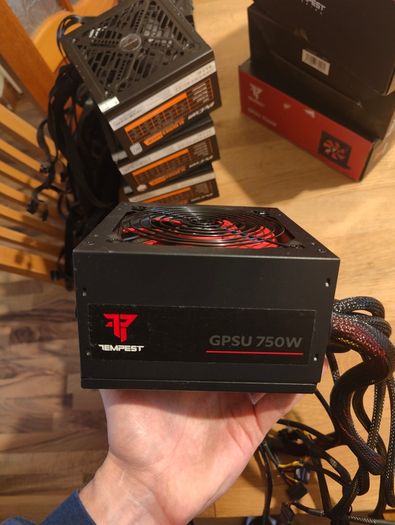 Tempest 650W / 750W Power Supply PSU with PCIe connectors