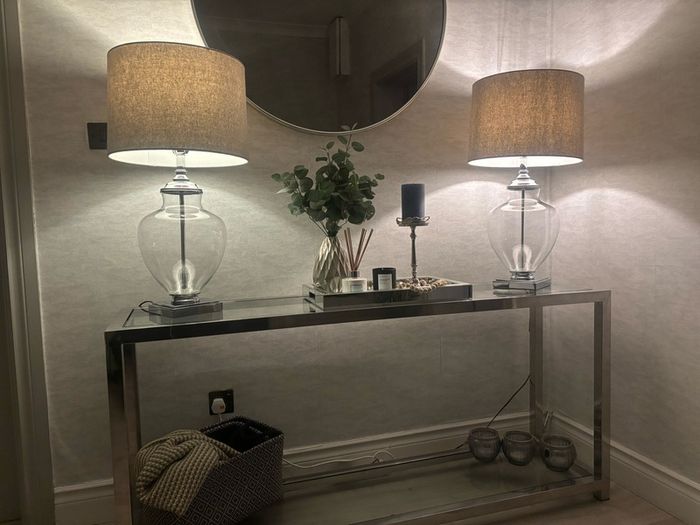 chrome console table