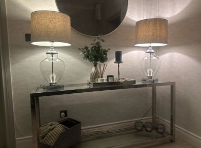 chrome console table