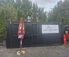 Turnkey takeaway kitchen in fully fitted shipping container in secure location