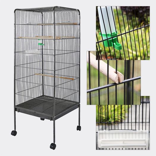 Xl Bird Aviary Cage 146 X 54 X 54 Cm Free Delivery