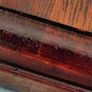 Antique mahogany drinks tray with brass gallery Image 5