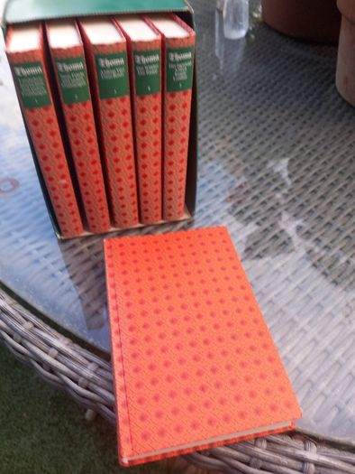 6 x hardback books by Ludwig Thoma, no damage, post 10e D18