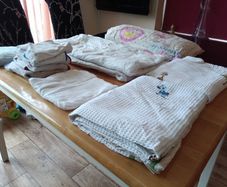 Baby bundle ( blankets, duvet, pillow, changing mat covers)