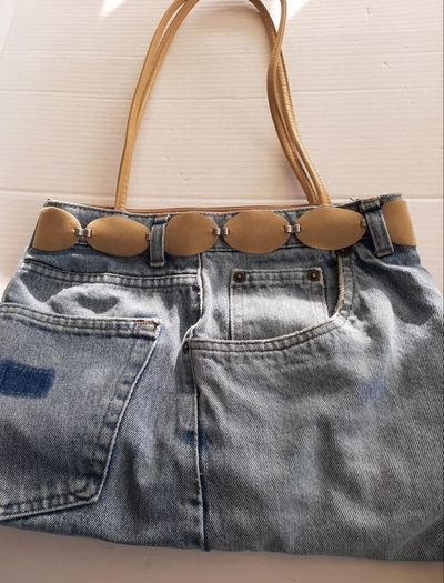 New unusal denim bag