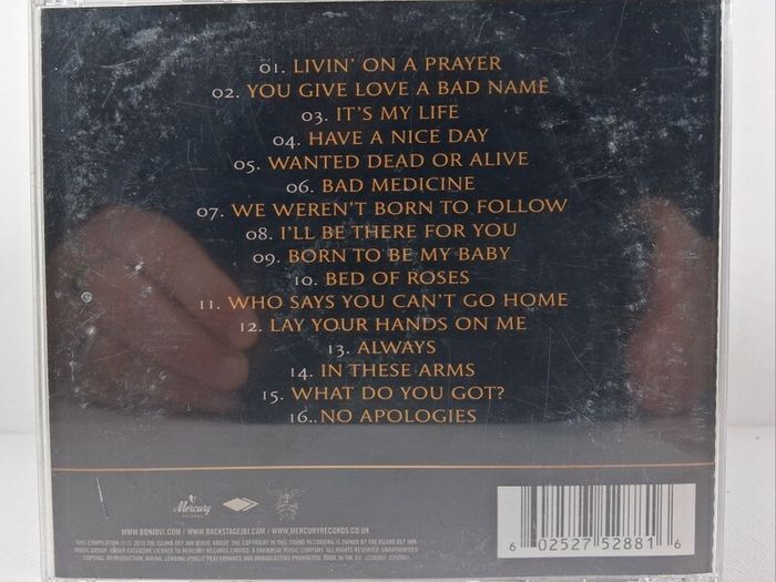 Bon Jovi greatest hits cd