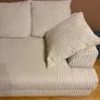 White corner sofa Image 2