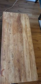 solid wood coffee table
