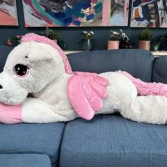 Giant pegasus unicorn plush soft toy