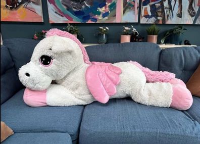 Giant pegasus unicorn plush soft toy