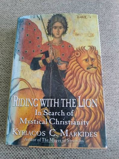 Riding with the Lion in search of mystical Christianity 1995 hardback with dustcover in very good condition FREE STANDARD POSTAGE INCLUDED