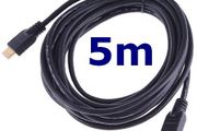 5M Premium HDMI Cable Male to Male Gold Plated HD HDTV PS3 XBOX 360 BlueRay #124