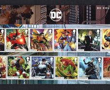 2021 Great Britain DC (Comic) Collection Commemorative Stamps and Miniature Sheet Presentation Pack