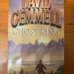 Fantasy book:'Ghost King' by David Gemmell