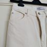 Women's cream jeans Image 2