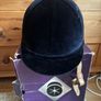 Charles Owen navy velvet hat Image 2