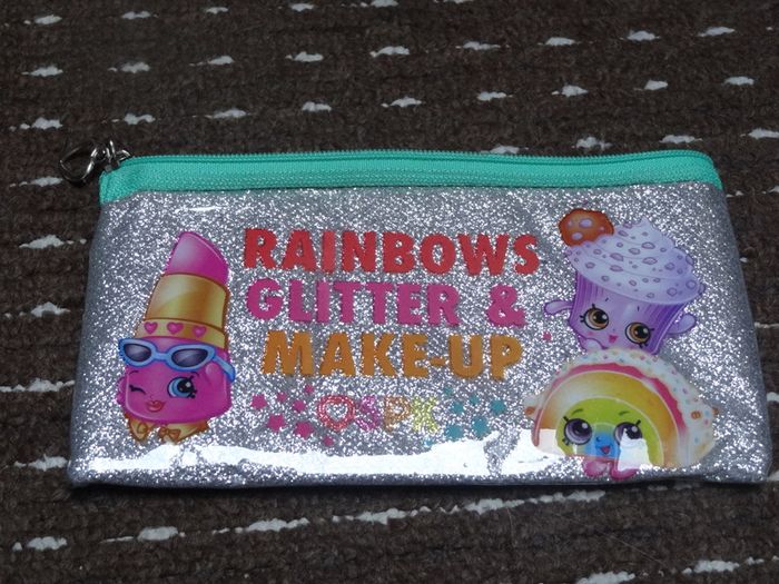 Shopkins glitter bag purse