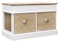 main image for ad Hall Bench 70x35x45 cm Paulownia Wood