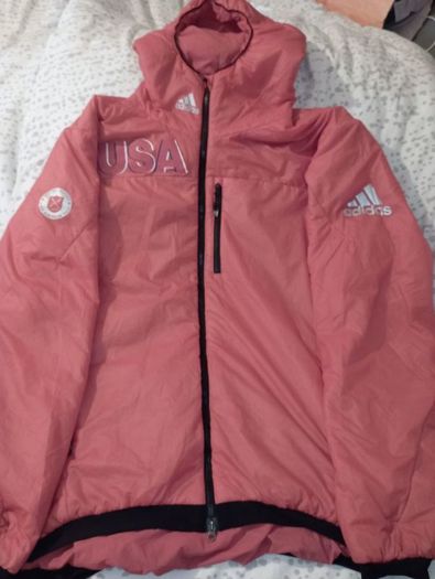 Near Vintage Adidas jacket team USA biathlon size XL