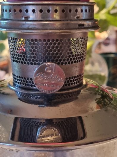 Vintage oil lamp