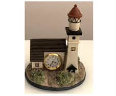 Lighthouse Clock Ornament
