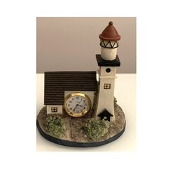 Lighthouse Clock Ornament