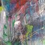 Large Original Abstract Painting of Cottages, Irish cottage original painting  Abstract Painting Image 8