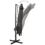 Cantilever Umbrella with Pole and LED Lights Anthracite 300 cm Image 8