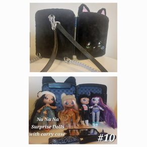 Dolls Na na na Surprise dolls backpack accessories
