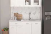 4 Piece Kitchen Cabinet Set White