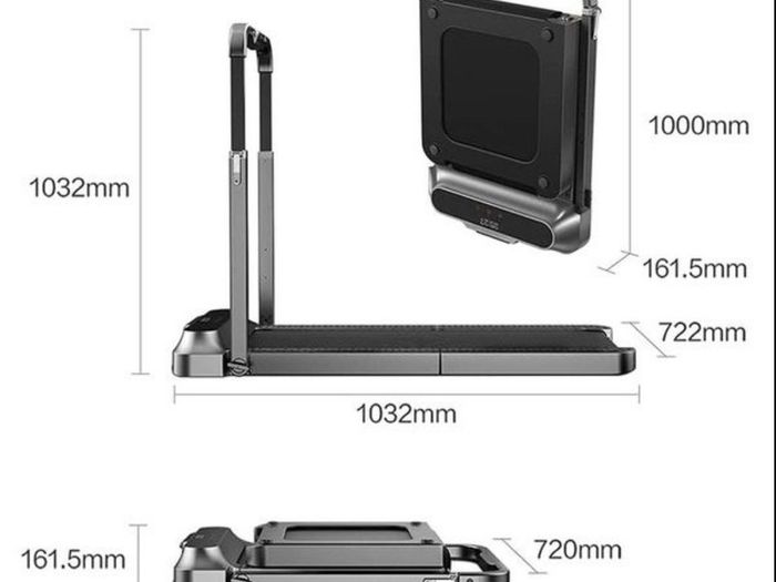 The King Smith WalkingPad R2 Folding Treadmill