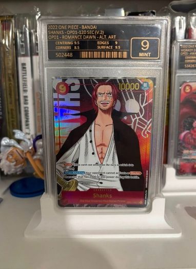 One Piece TCG Shanks OP01-120 SEC Alt Art