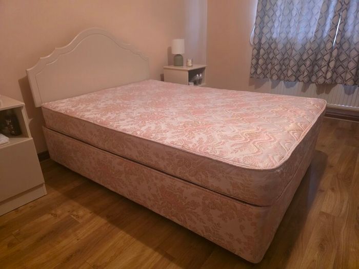 Divan Bed and Headboard