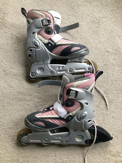 Girls roller blades- kid size 36/37