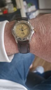 Heuer, 2000 (Vintage, circa mid 80's) 34mm, 2 tone