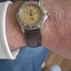 Heuer, 2000 (Vintage, circa mid 80's) 34mm, 2 tone