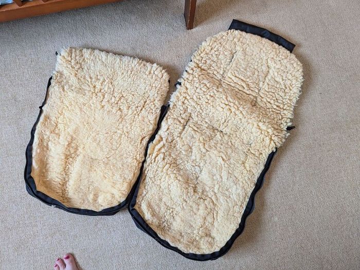 sheeps wool buggy cover