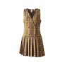 COLLUSION X Tartan pleated pinafore dress Image 2
