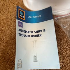 Automatic Shirt & Trouser Ironer from Aldi