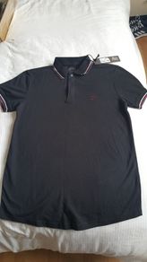 NEW Black firestrap polo tshirt