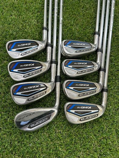 Full set of left handed golf clubs