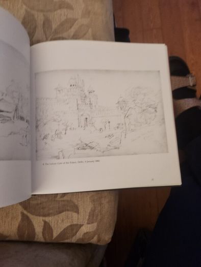Visions Of India. The Sketchbook Of William Simpson 1859-62 By Mildred Archer. Introduction By Paul Theroux. Large Volume Hardback With Dustjacket In Good Condition.
